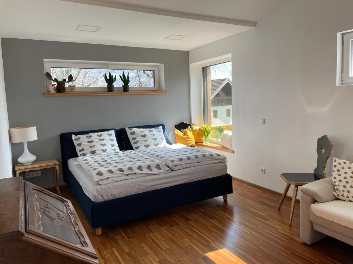 "Ferienhaus Am Mondsee" Mit Direktem Schafbergblick Im Salzkammergut Bei Salzburg Εξωτερικό φωτογραφία