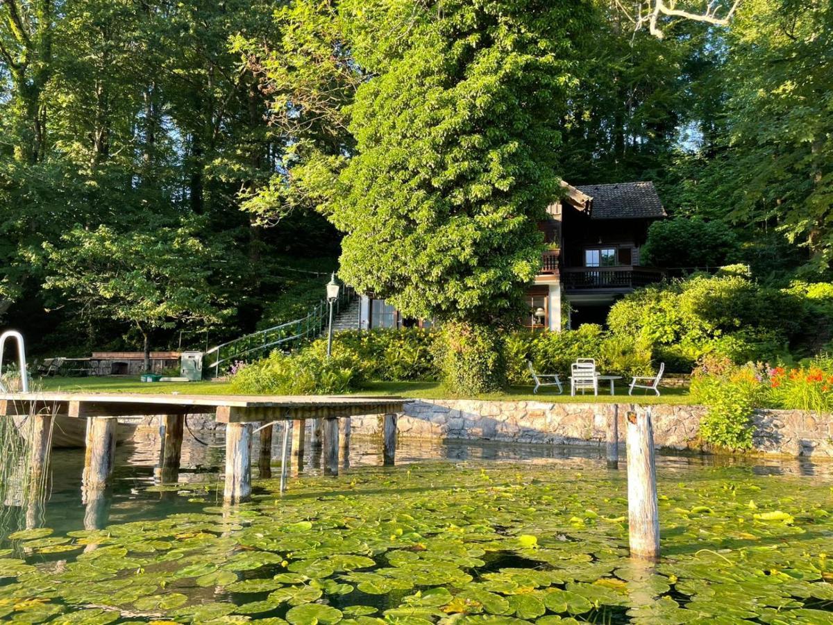 "Ferienhaus Am Mondsee" Mit Direktem Schafbergblick Im Salzkammergut Bei Salzburg Εξωτερικό φωτογραφία